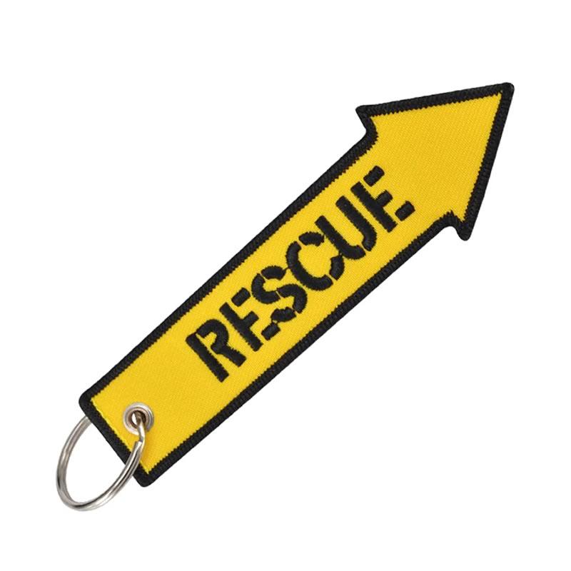 Letecká klíčenka - Rescue Yellow Arrow