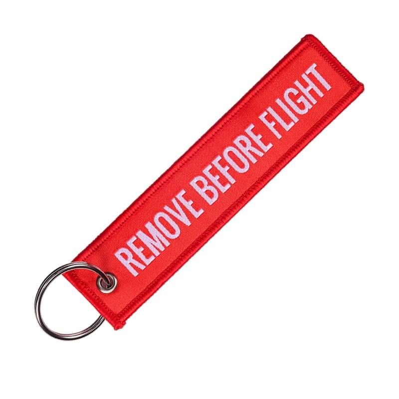 Letecká klíčenka - Remove Before Flight